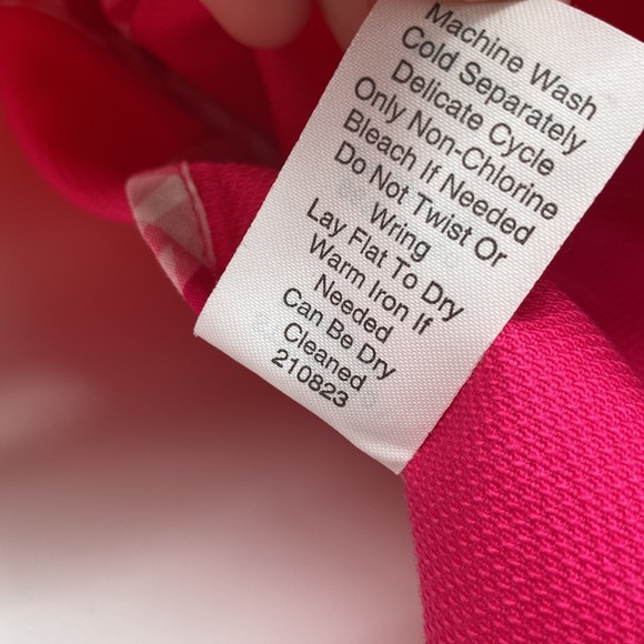 CAbi Chic Hot Pink One Button Blazer Jacket Size 12 - Picture 14 of 14